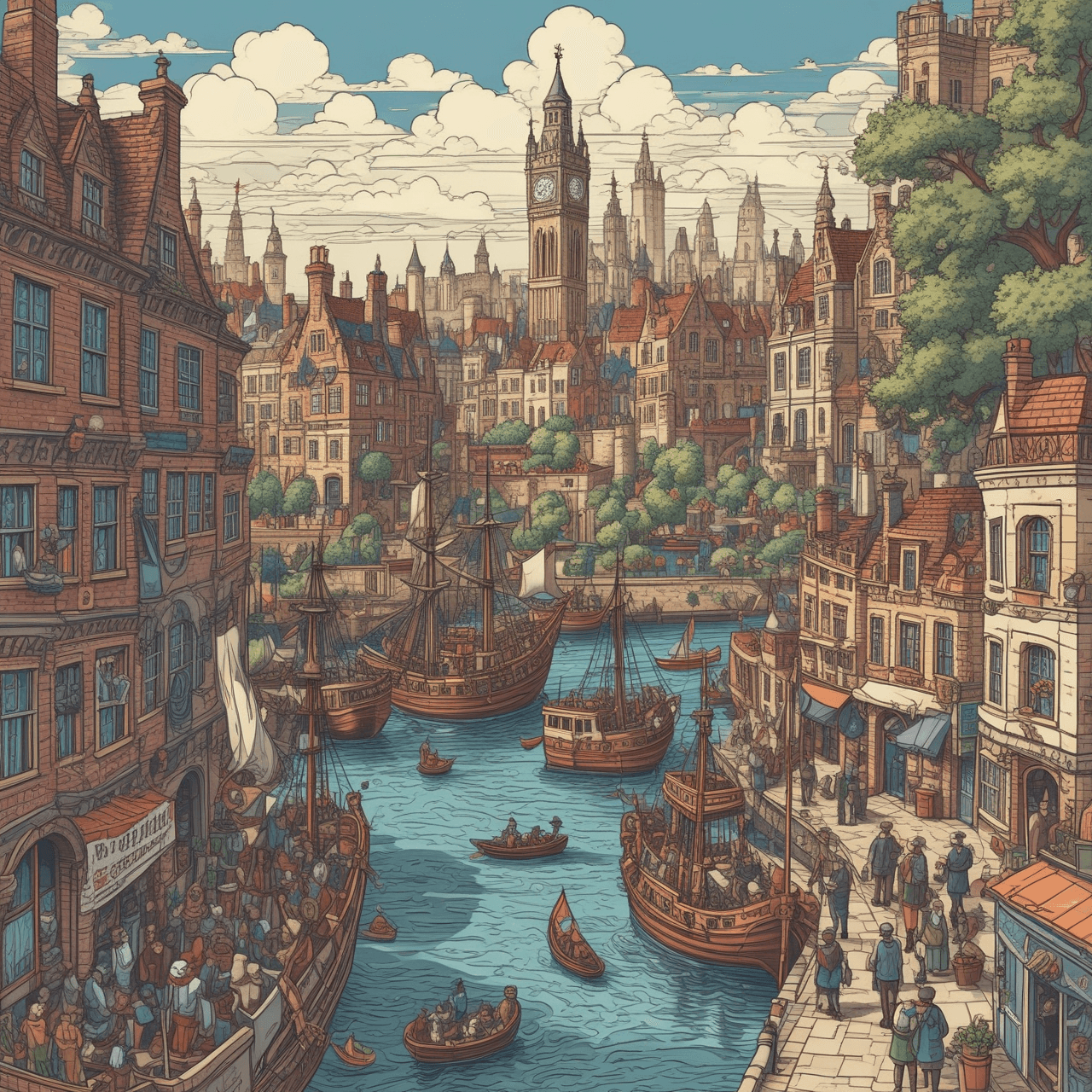 Elizabethan England Quiz Adventure game banner