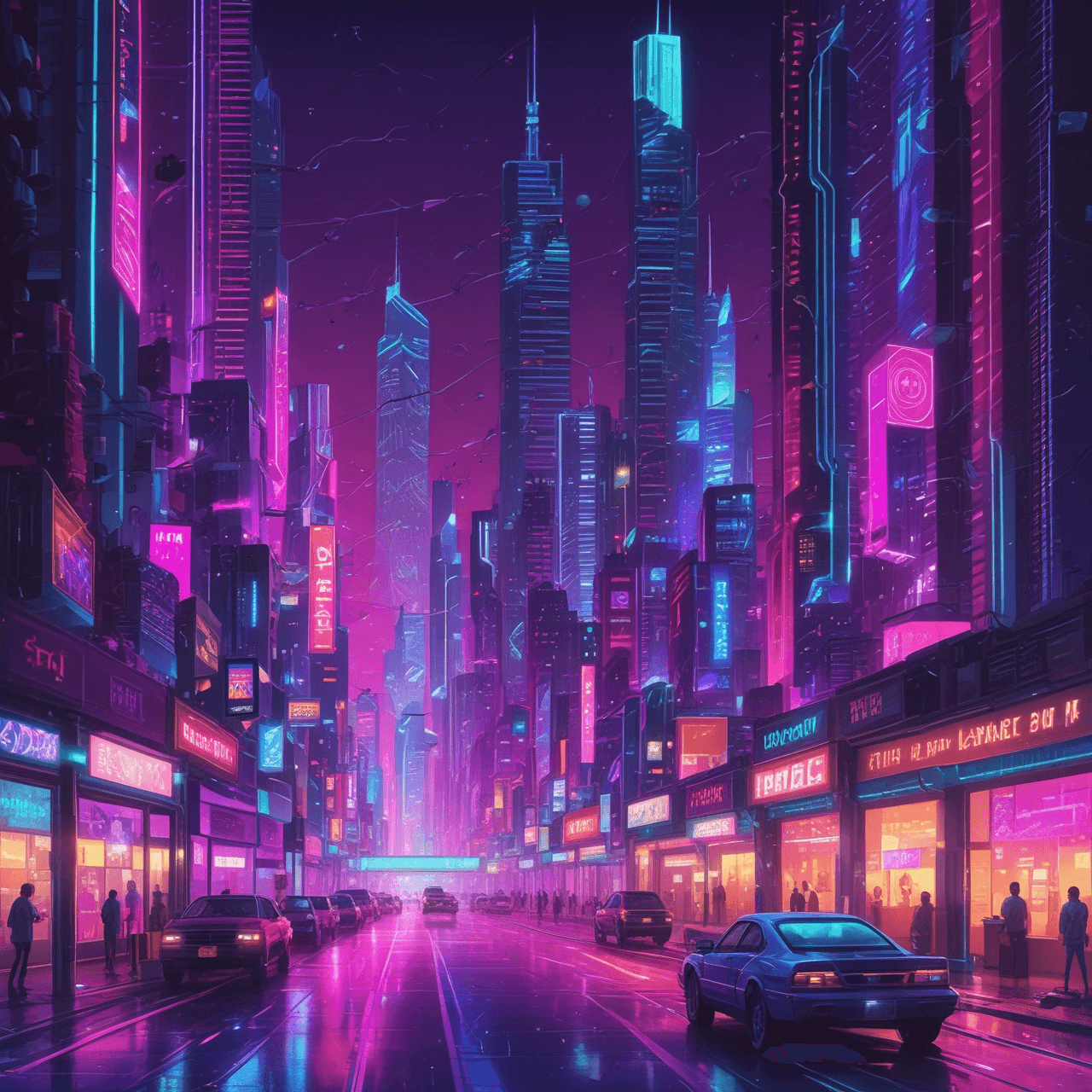 Neon Math Dash game banner