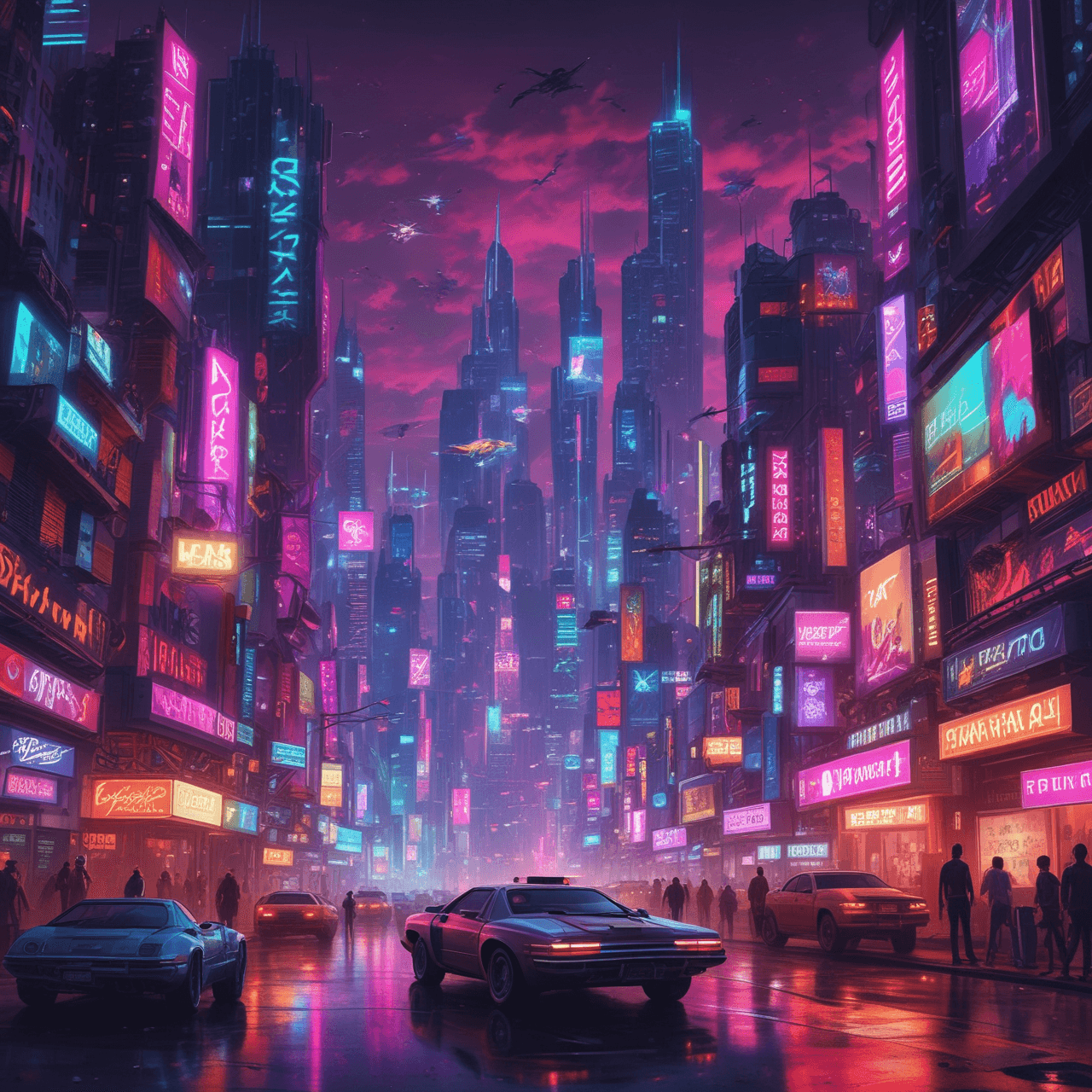 CyberText Runner game banner