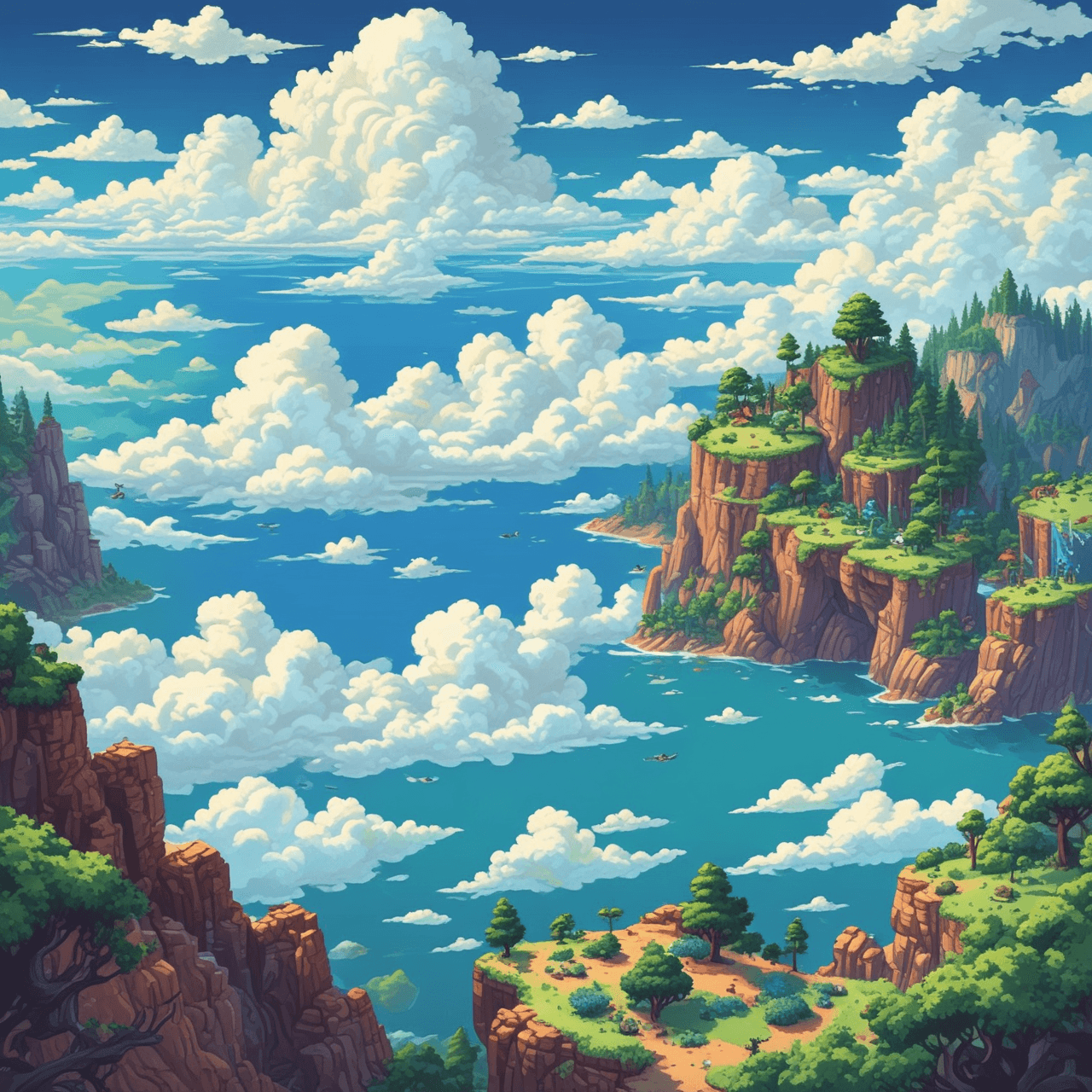 Spheres & Biomes Bridge game banner