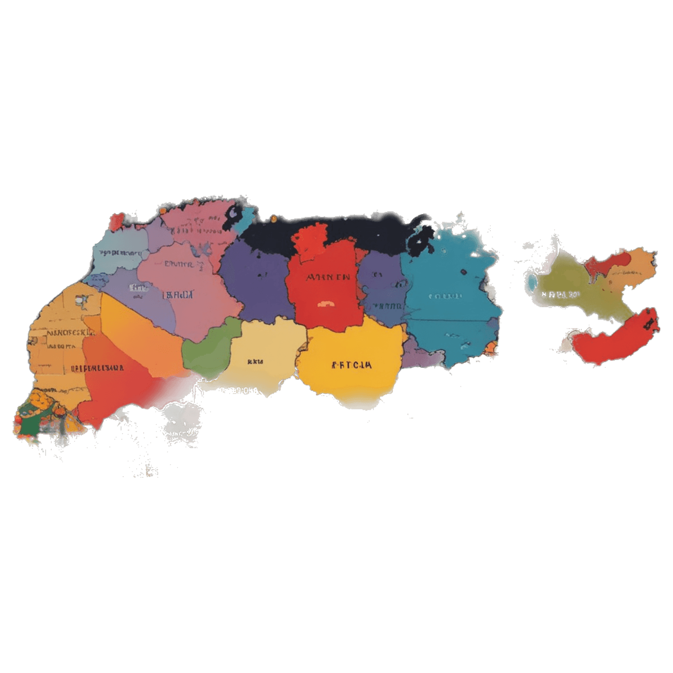 African Conquest Race game banner