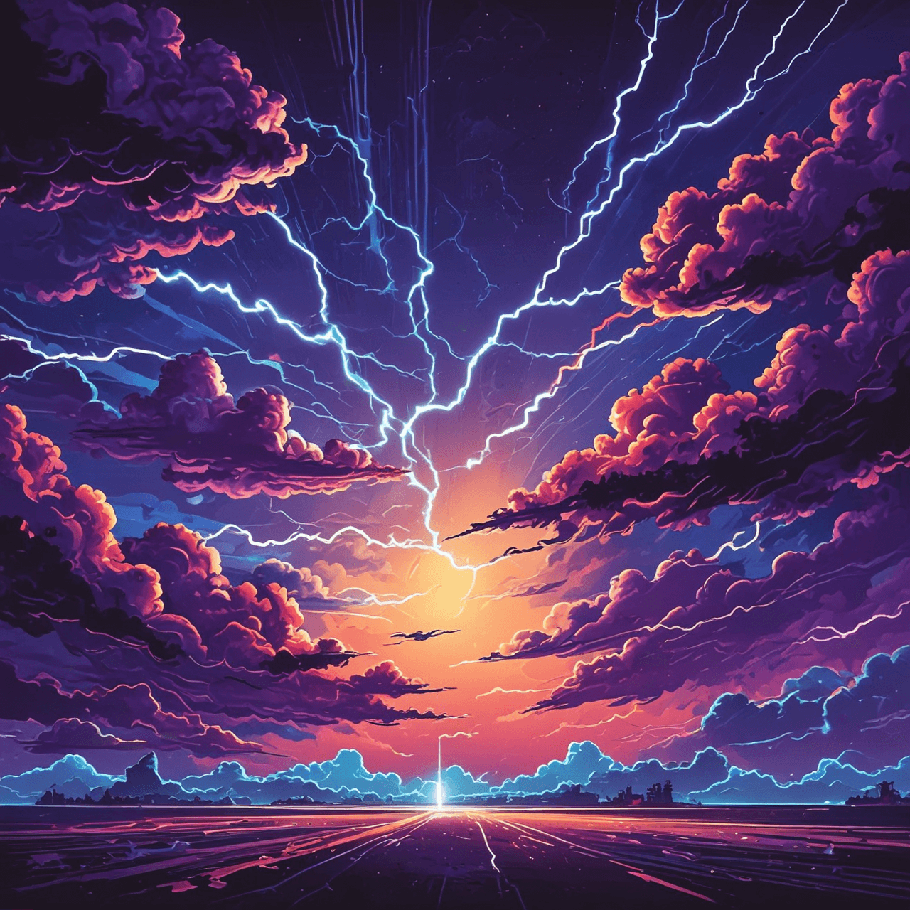 Electric Cloud Hop game banner