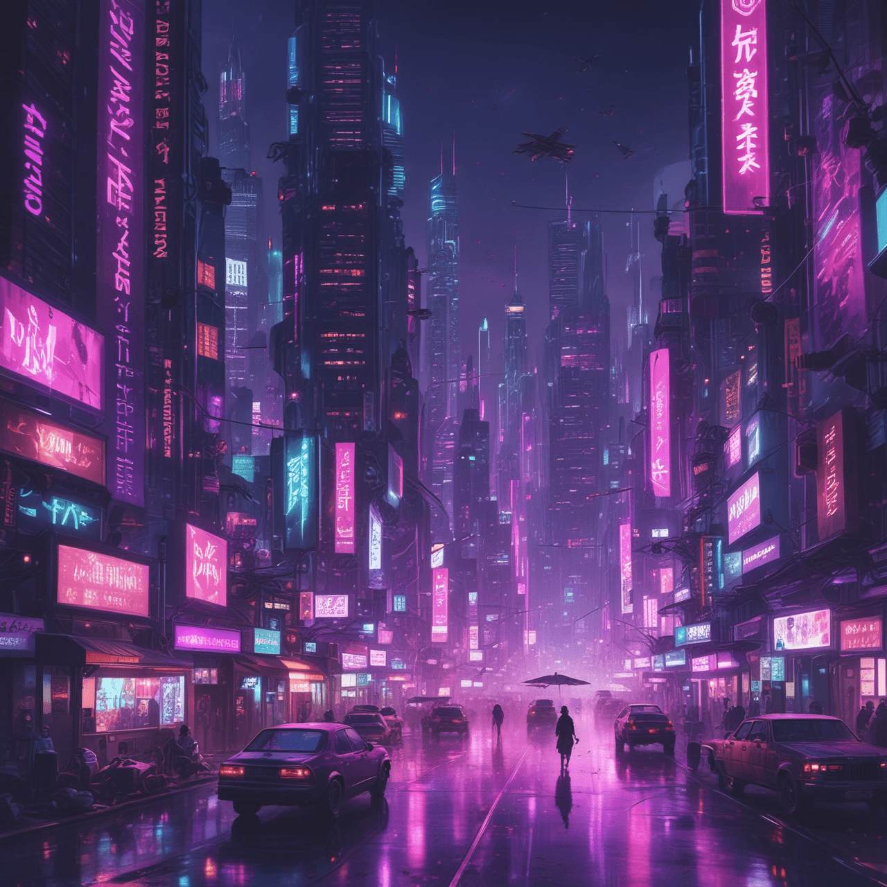 Cyberpunk Jump game banner