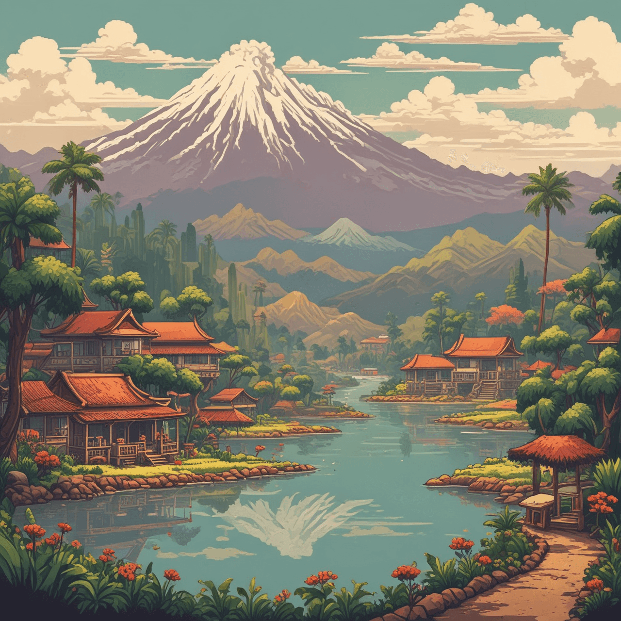 Indonesia Jump game banner