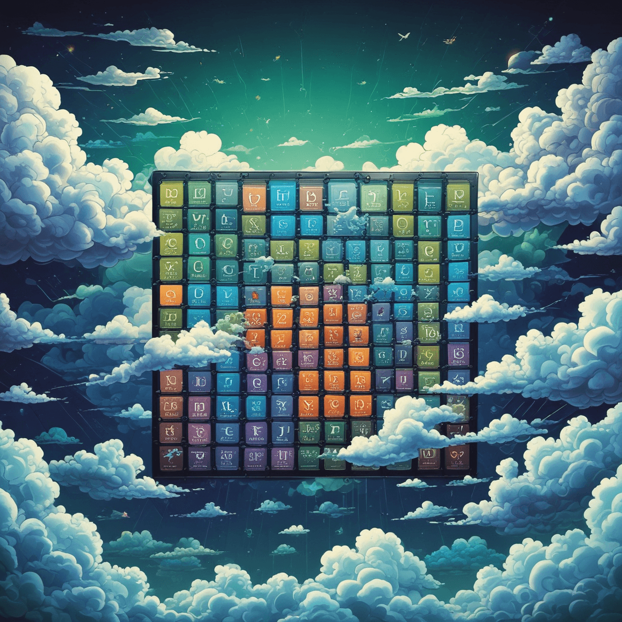 Periodic Table Cloud Hop game banner
