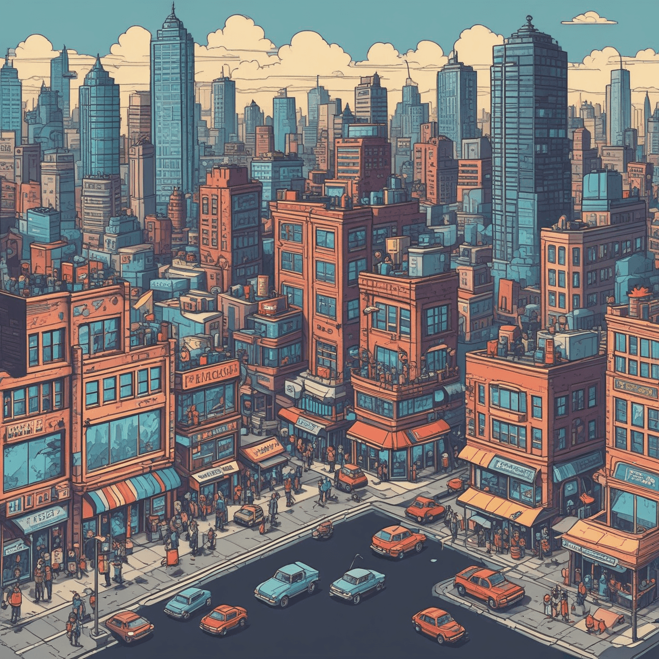 Business Tycoon Run game banner