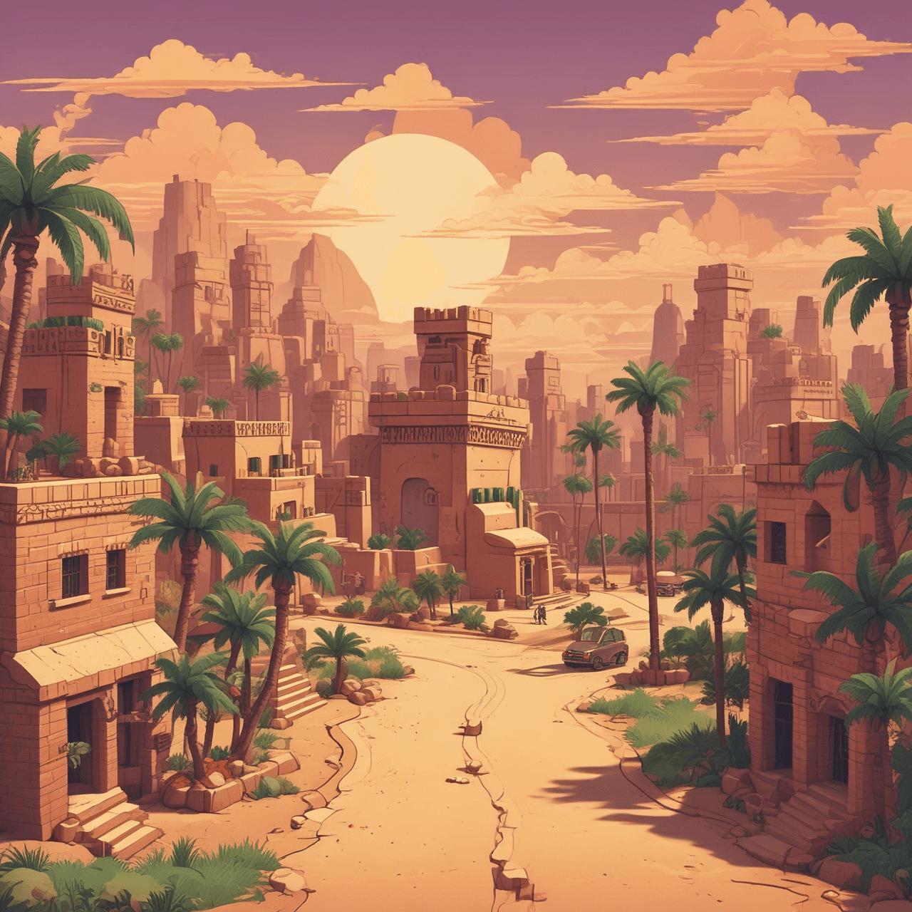 Mesopotamia Run Quiz game banner