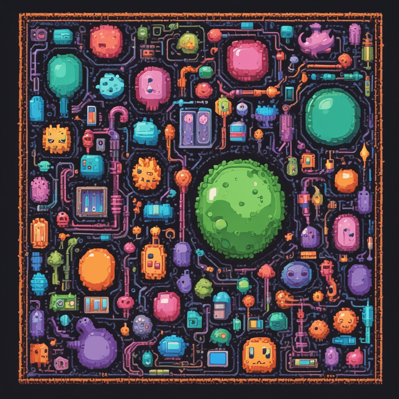 Cellular Showdown game banner