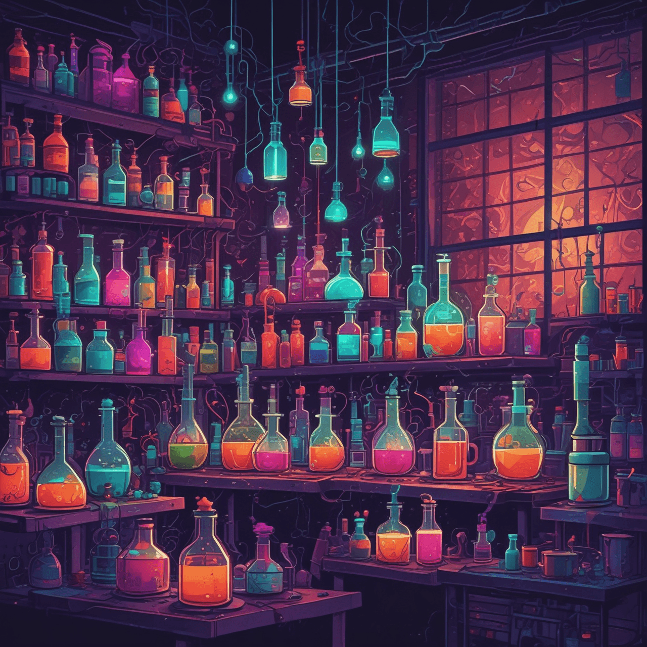 Chemistry Reaction Run game banner