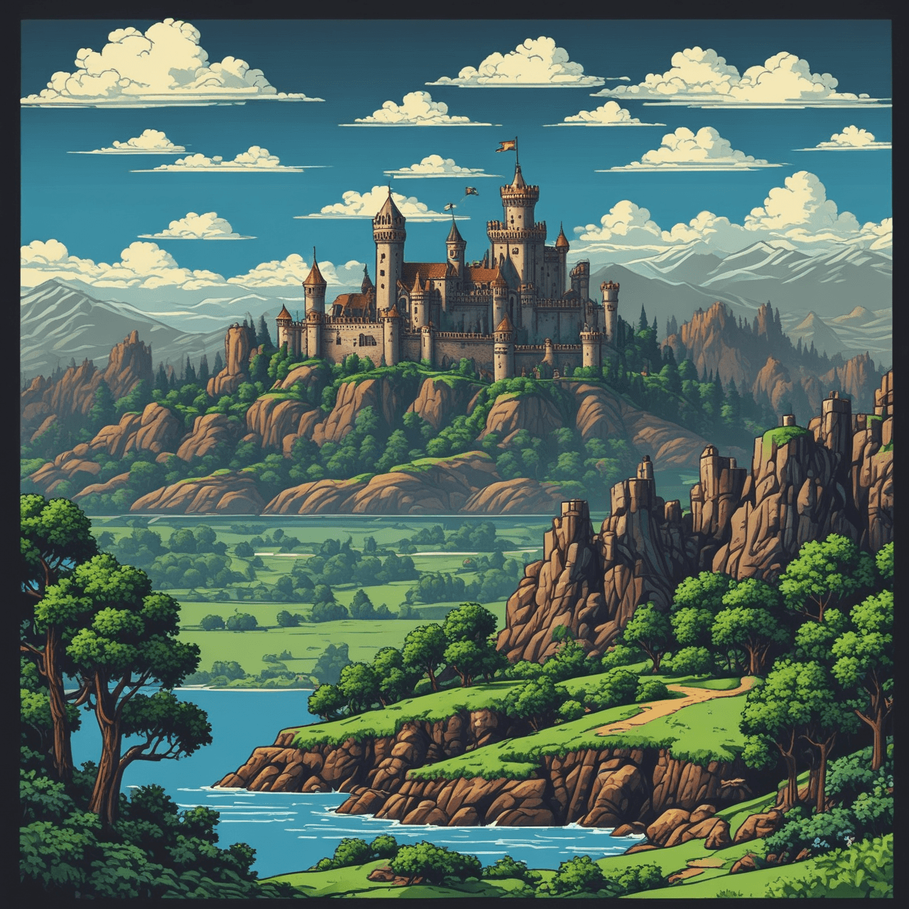 Feudal Run game banner