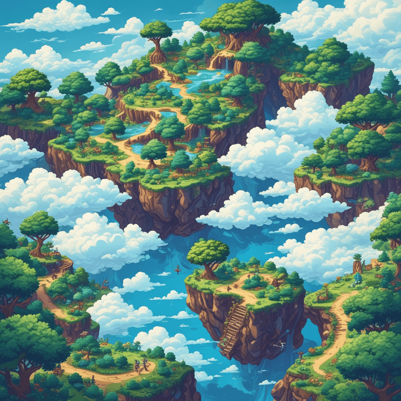 Nature's Cycle Bridge game banner