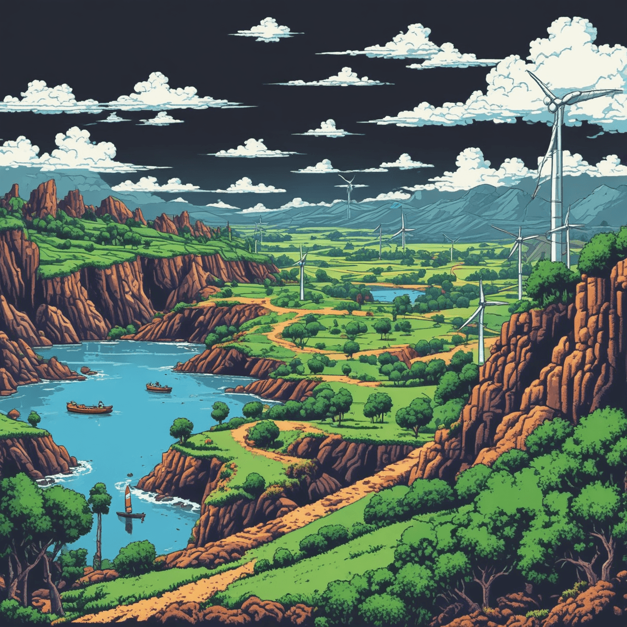 Umwelt-Rennquiz game banner