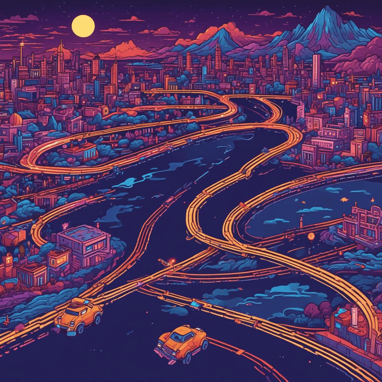 Election Race game banner