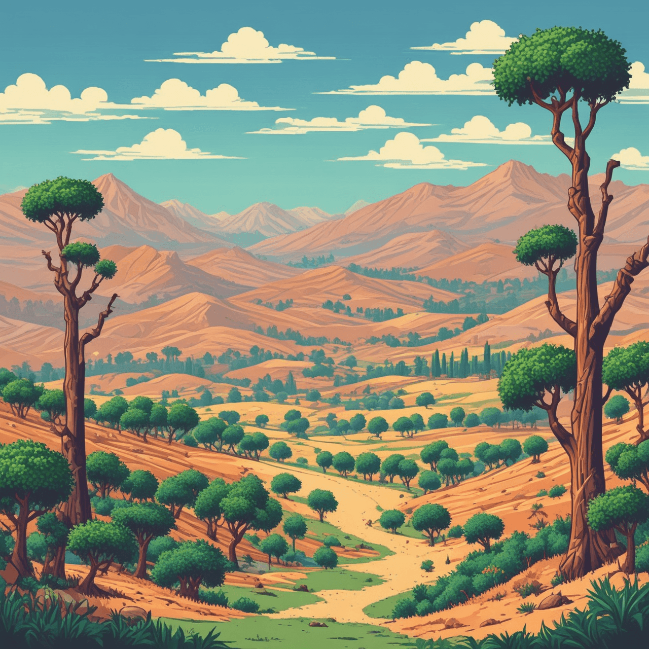 Algeria Quiz Defenders game banner