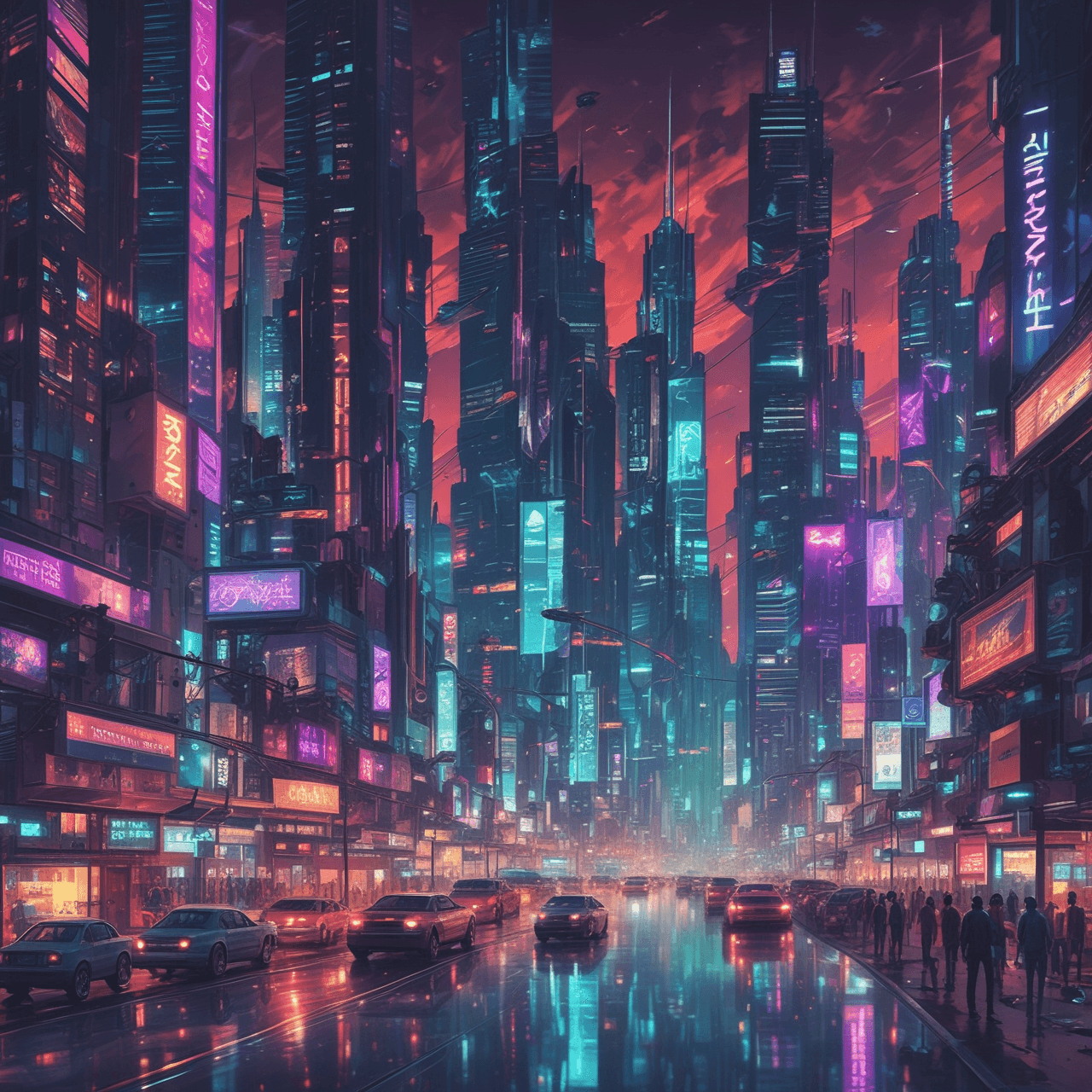 Cyber-Geometry Run game banner