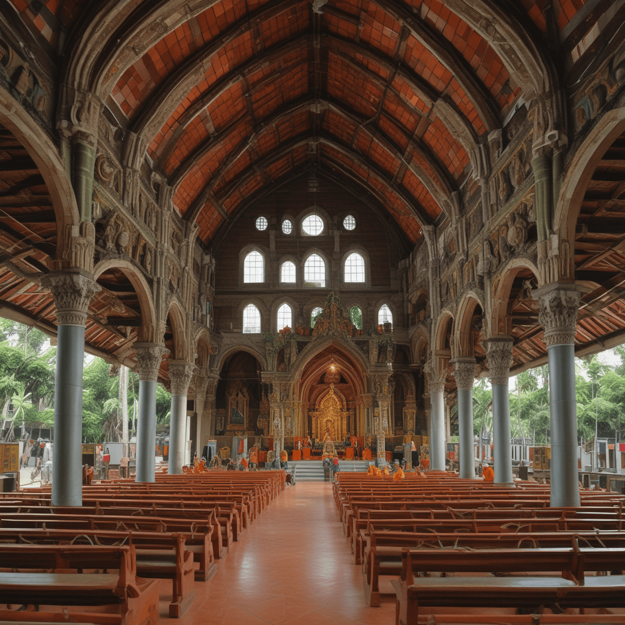 Kuis Lari Toleransi Katolik game banner