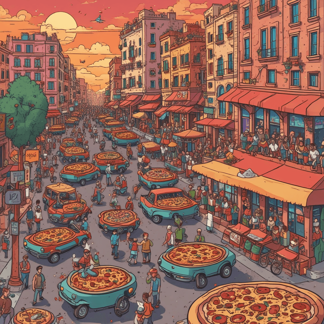 Mamma Mia Race game banner