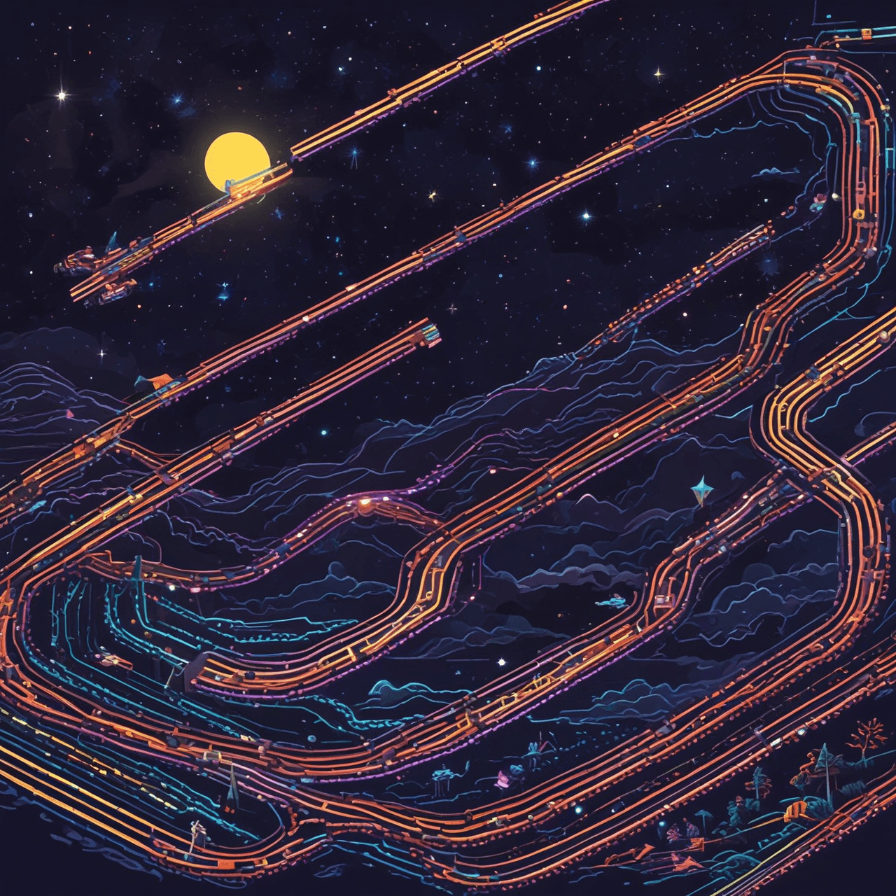 Pythagorean Theorem Racer game banner