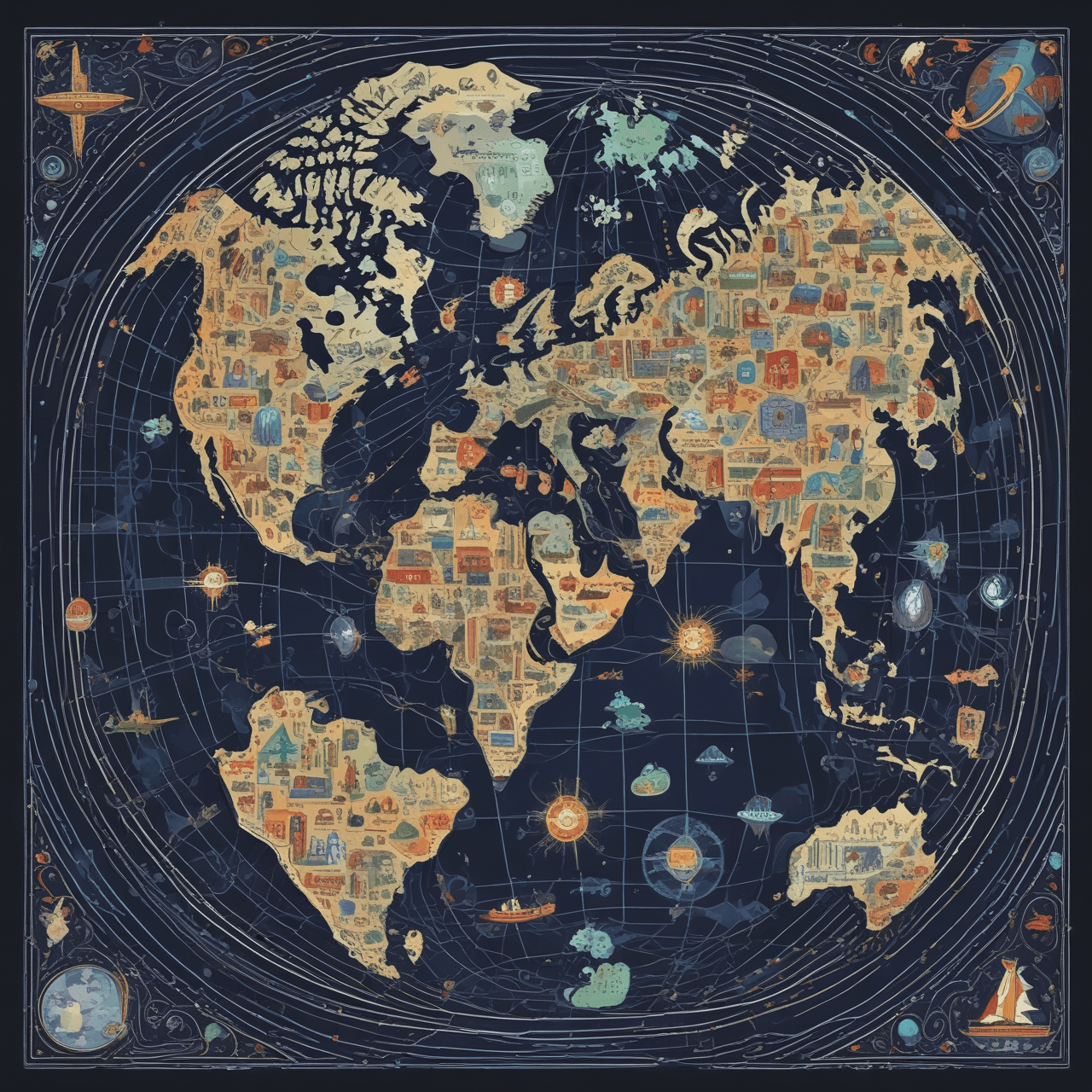 Globalization Runner Quiz game banner