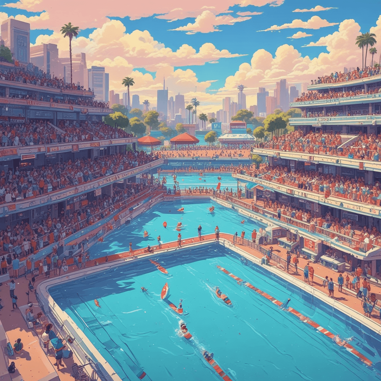 Triangle Pool Race game banner