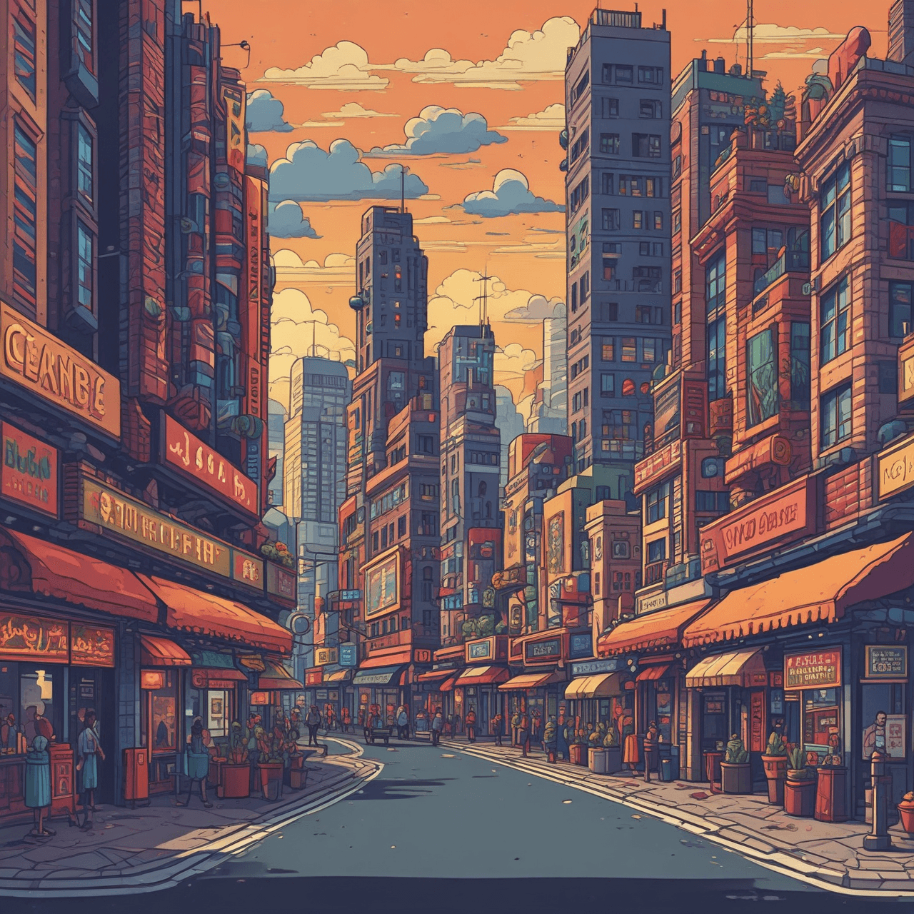 Atomic Bistro Run game banner