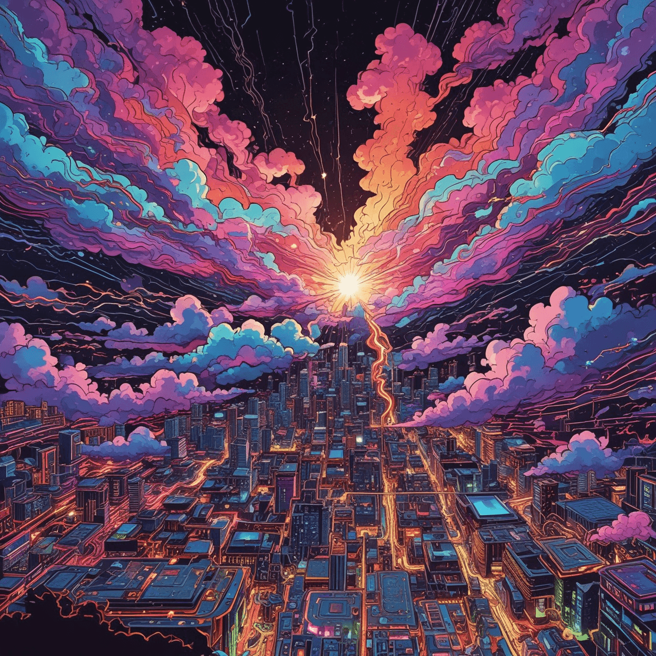 Electric Cloud Bridge game banner