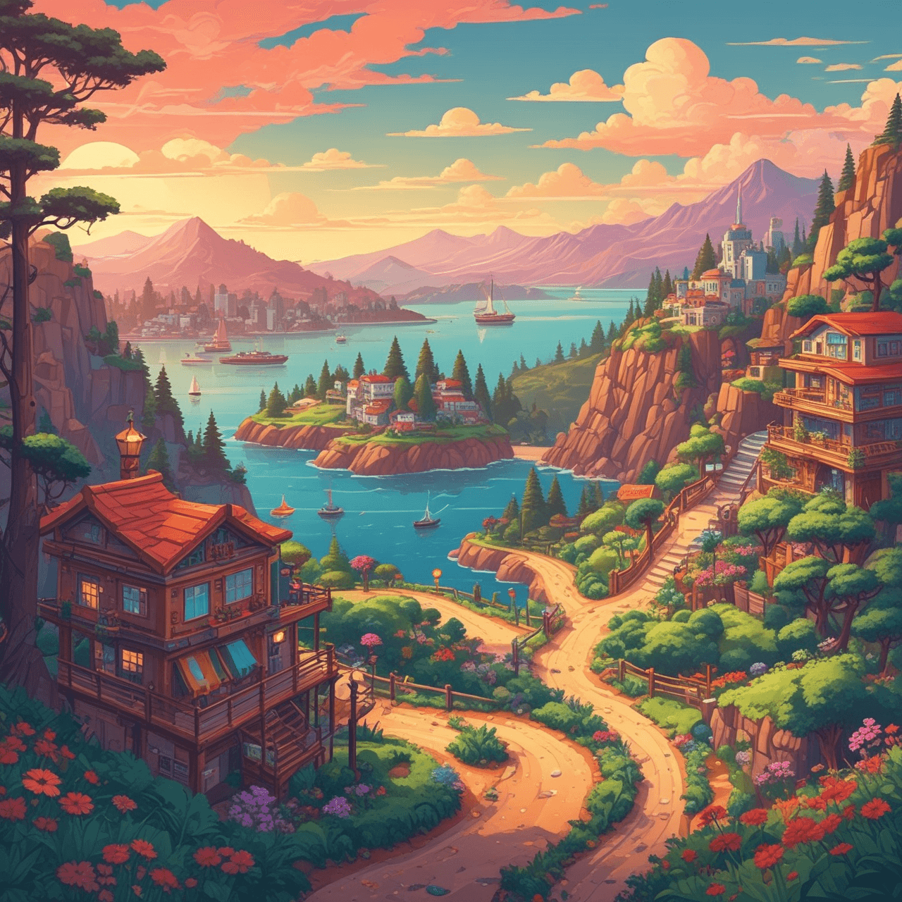 Parallel Lives Race game banner