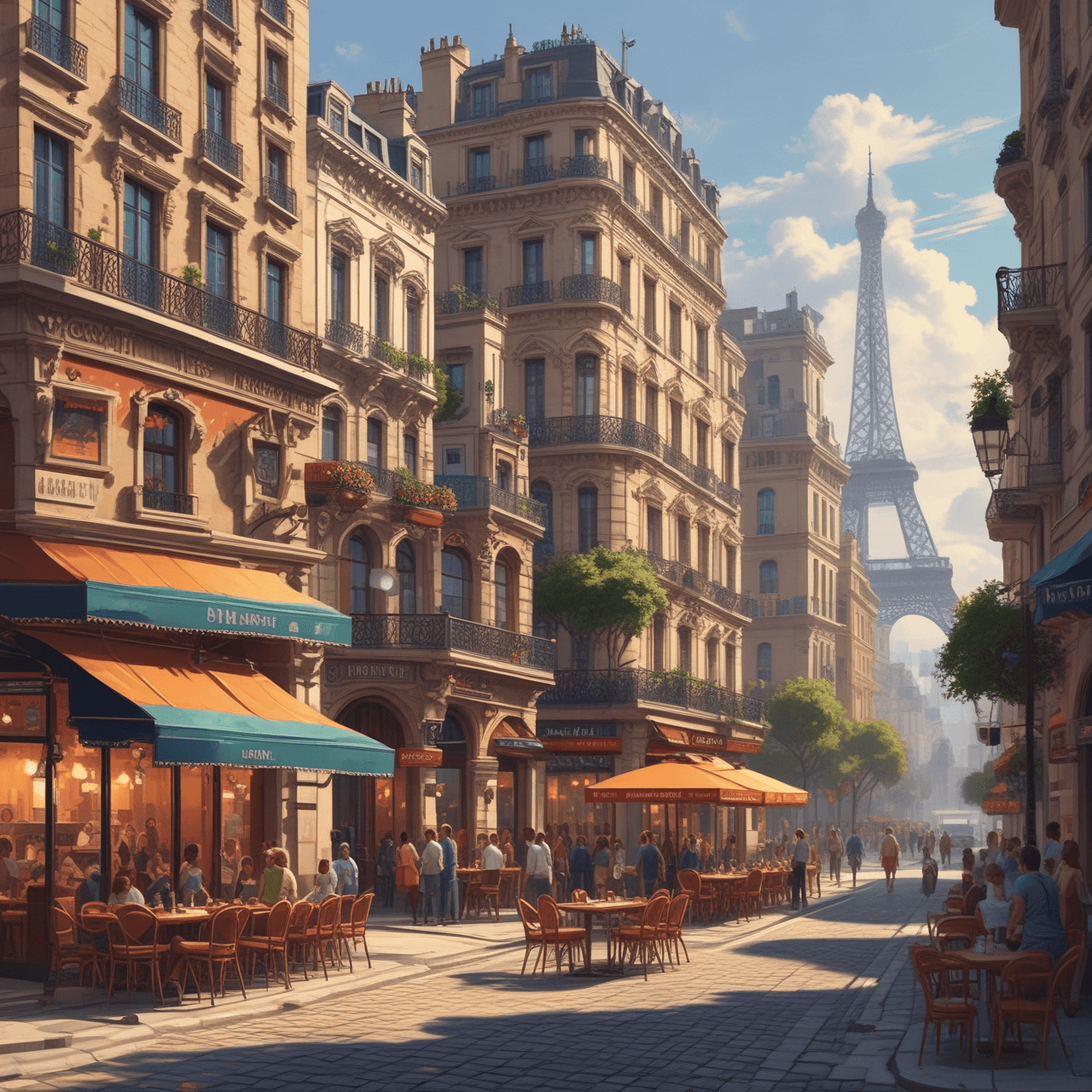 Parisian Quiz Rush game banner