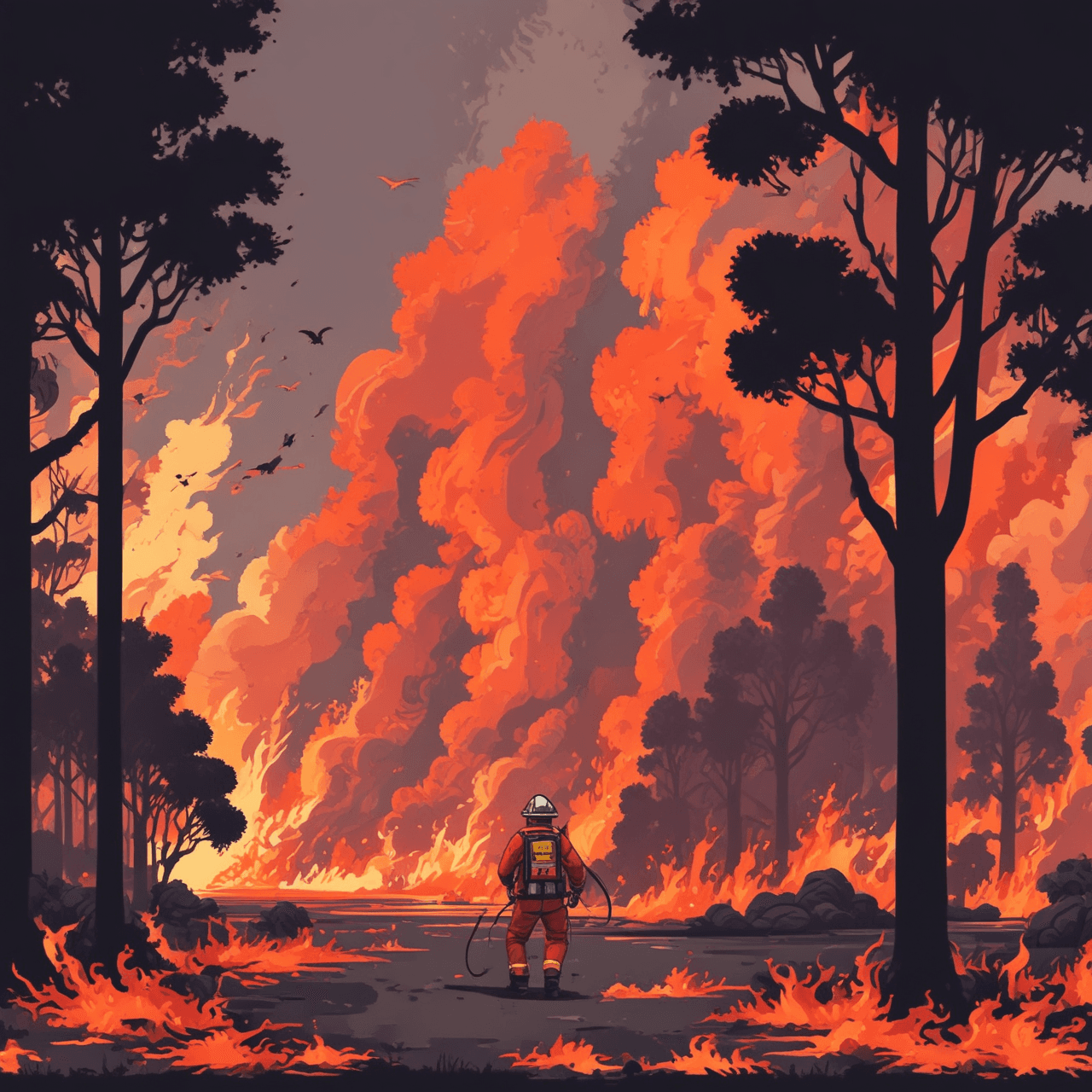 Bushfire Hero game banner