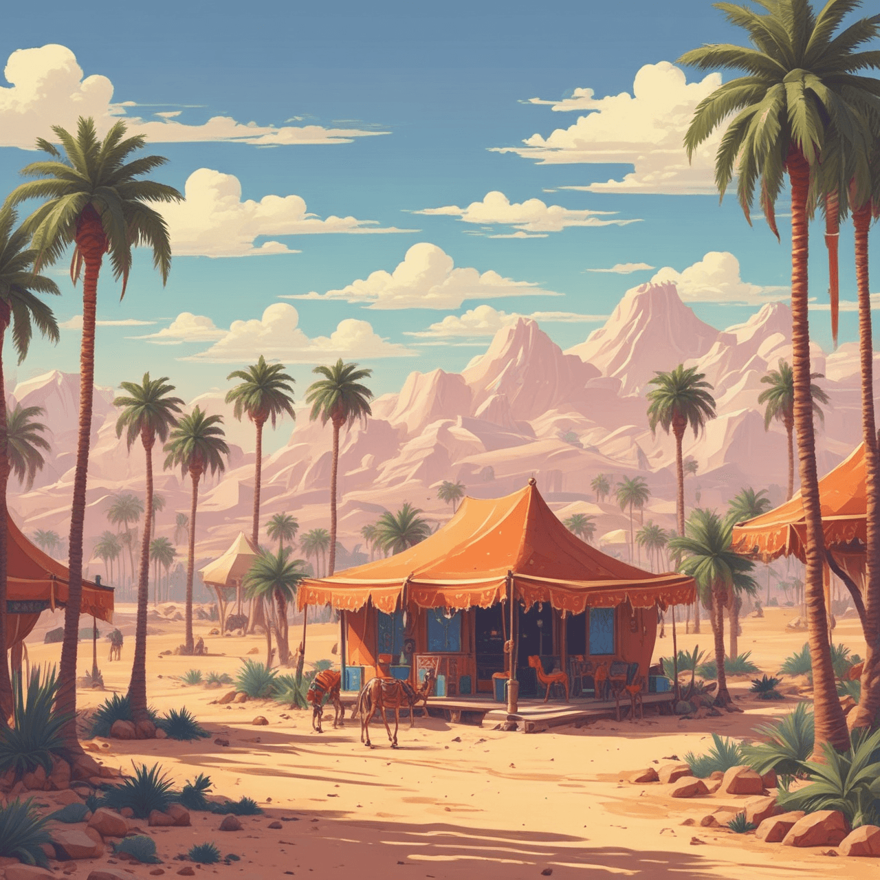 Arabic Persona Runner game banner