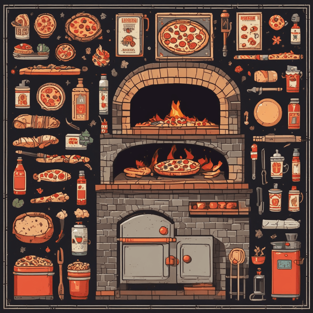 Pizza Jump game banner