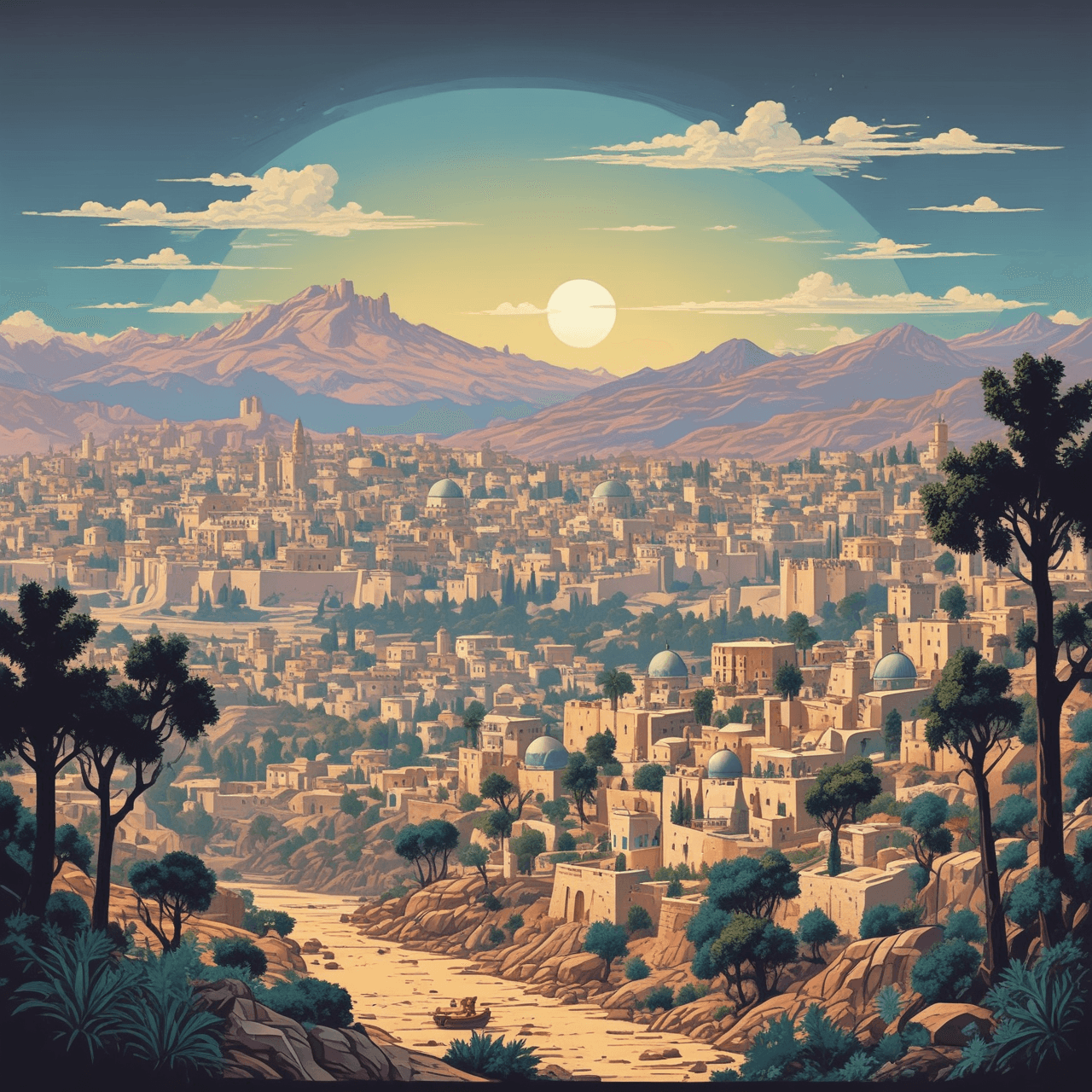 Aventura de Quiz con Jetpack Cristiano game banner