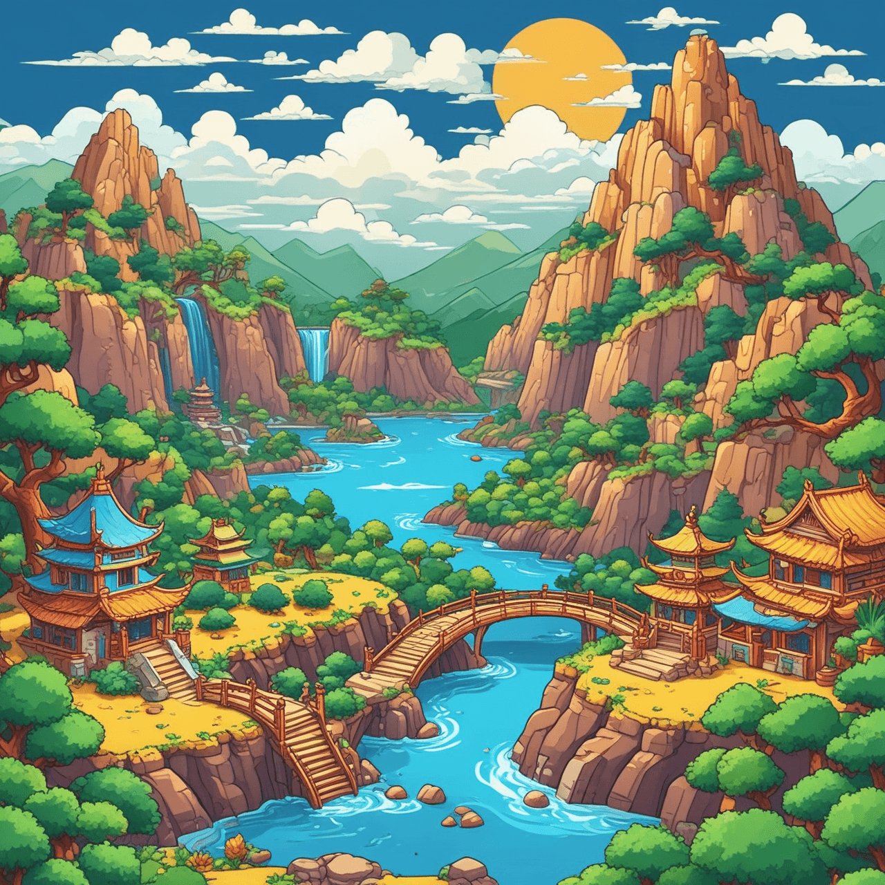 Huang Valley River Run game banner