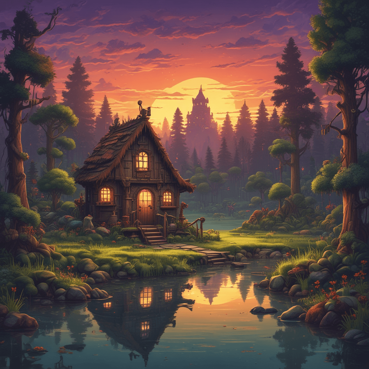 Shrek's Swampy Jetpack Quiz game banner