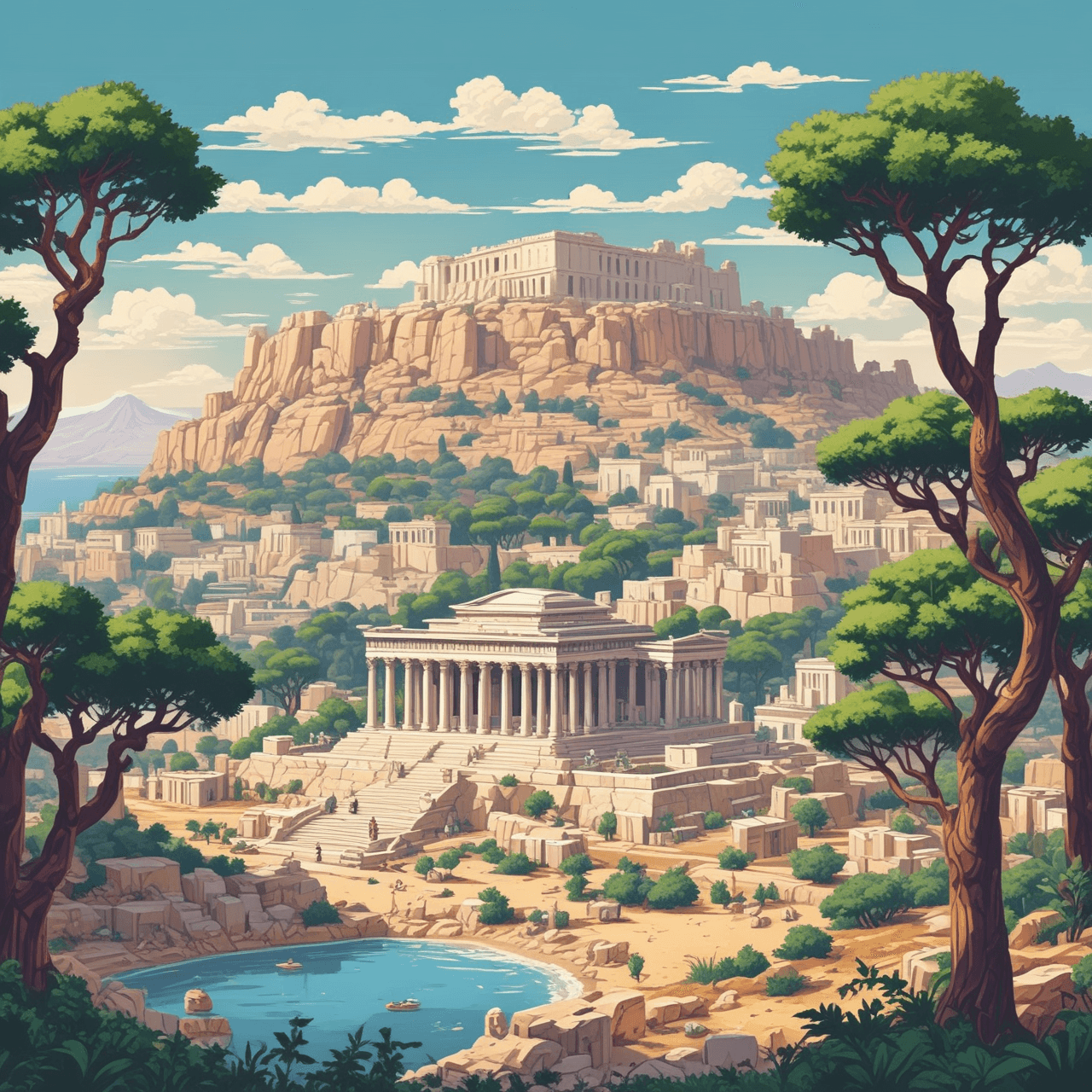 Athenian Democracy Run game banner
