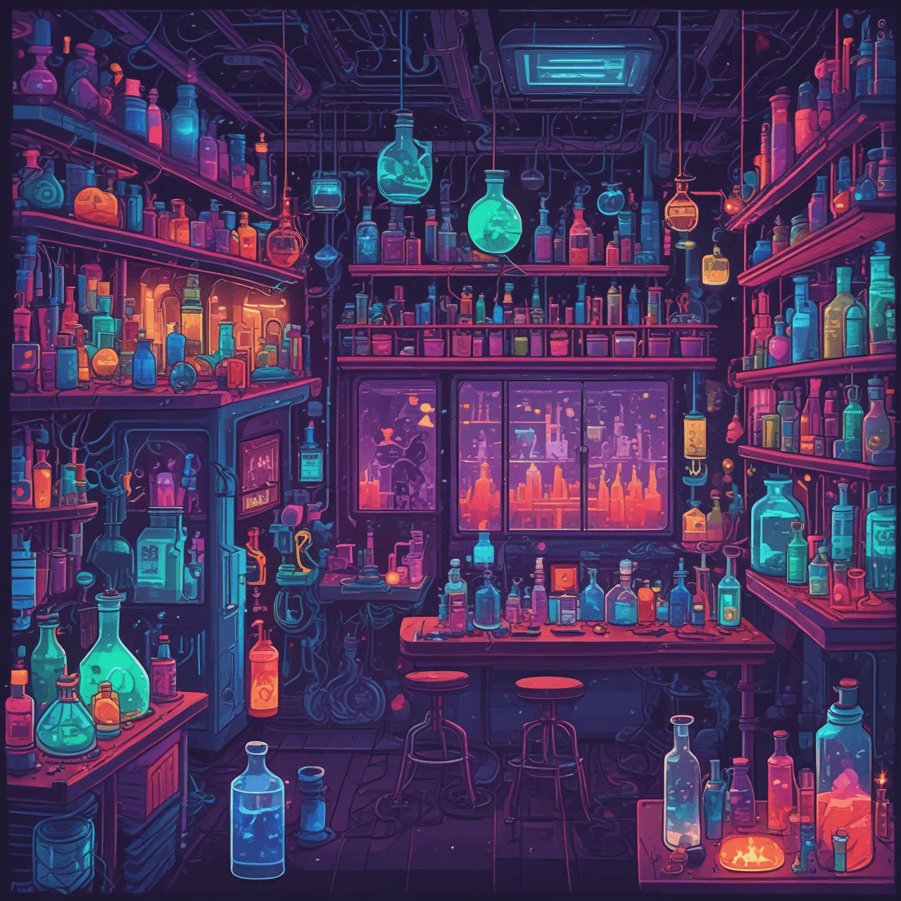 Chemistry Jetpack Challenge game banner