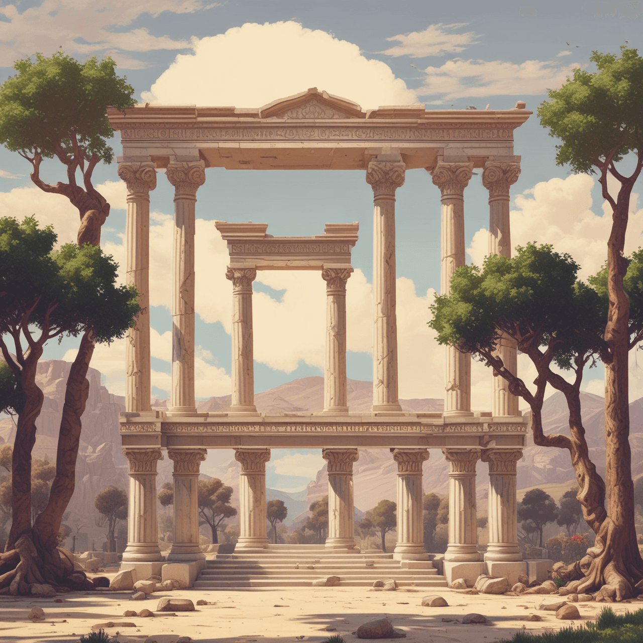 Olympus Odyssey Quiz game banner