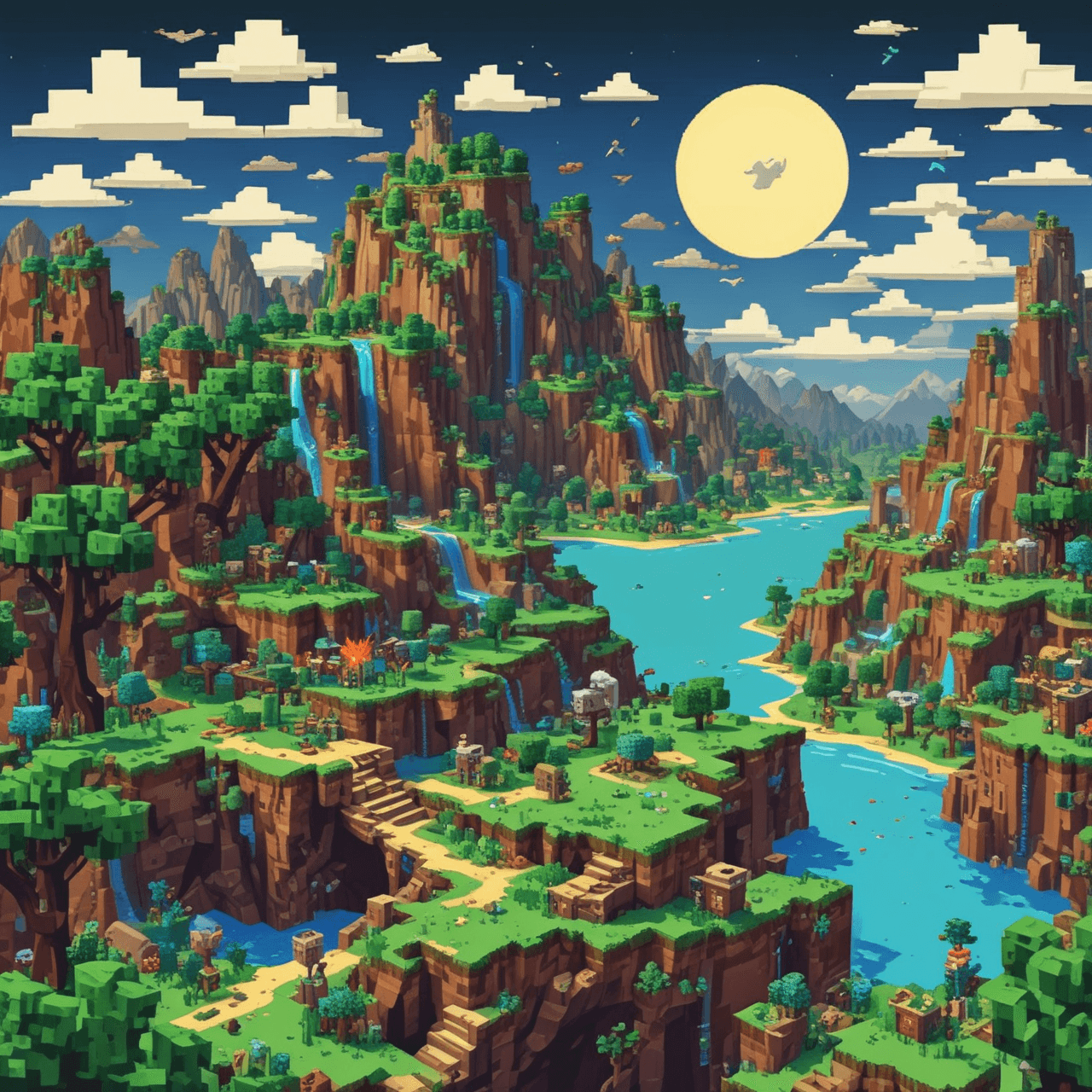 Minecraft Quiz Adventure game banner