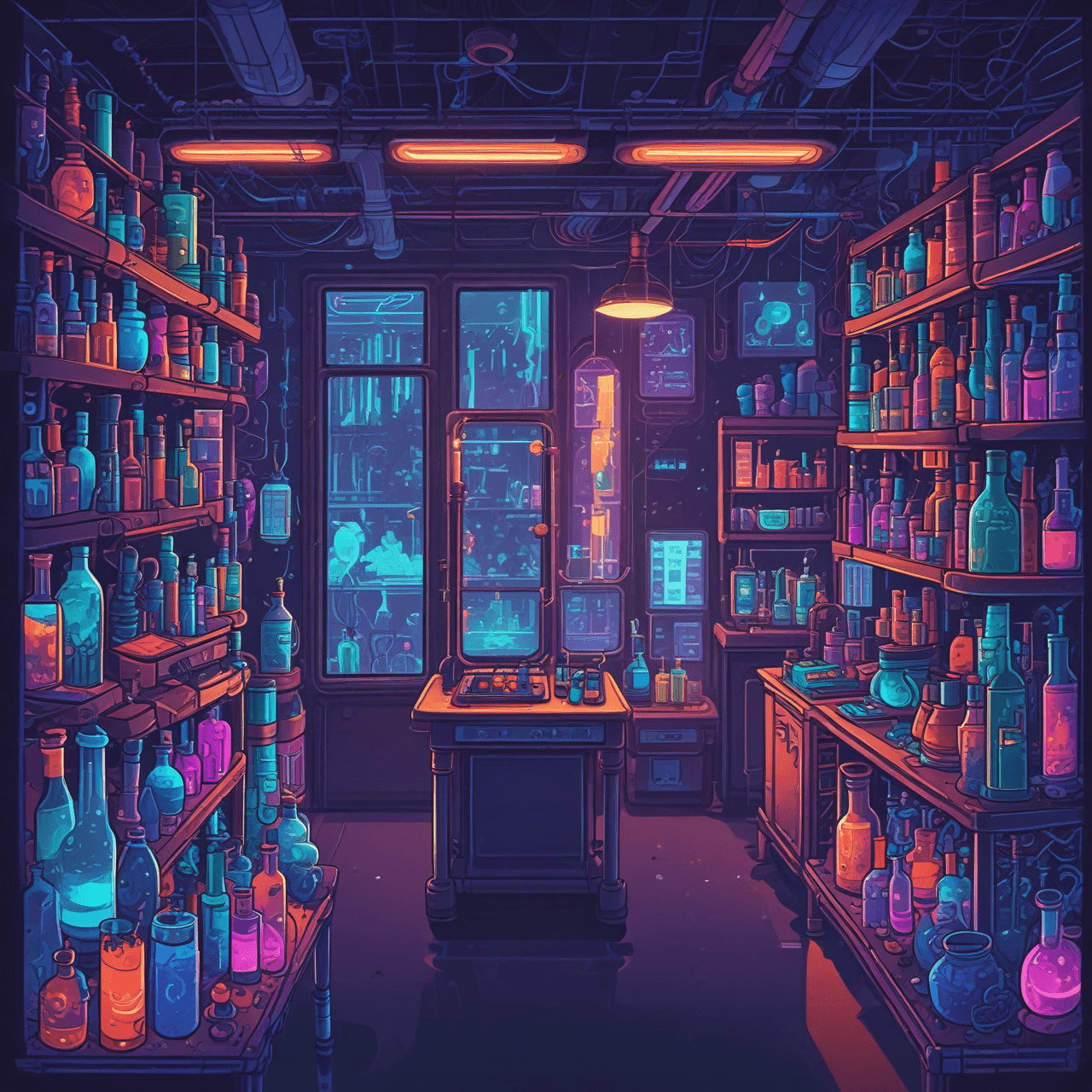 Chemical Run Quiz game banner