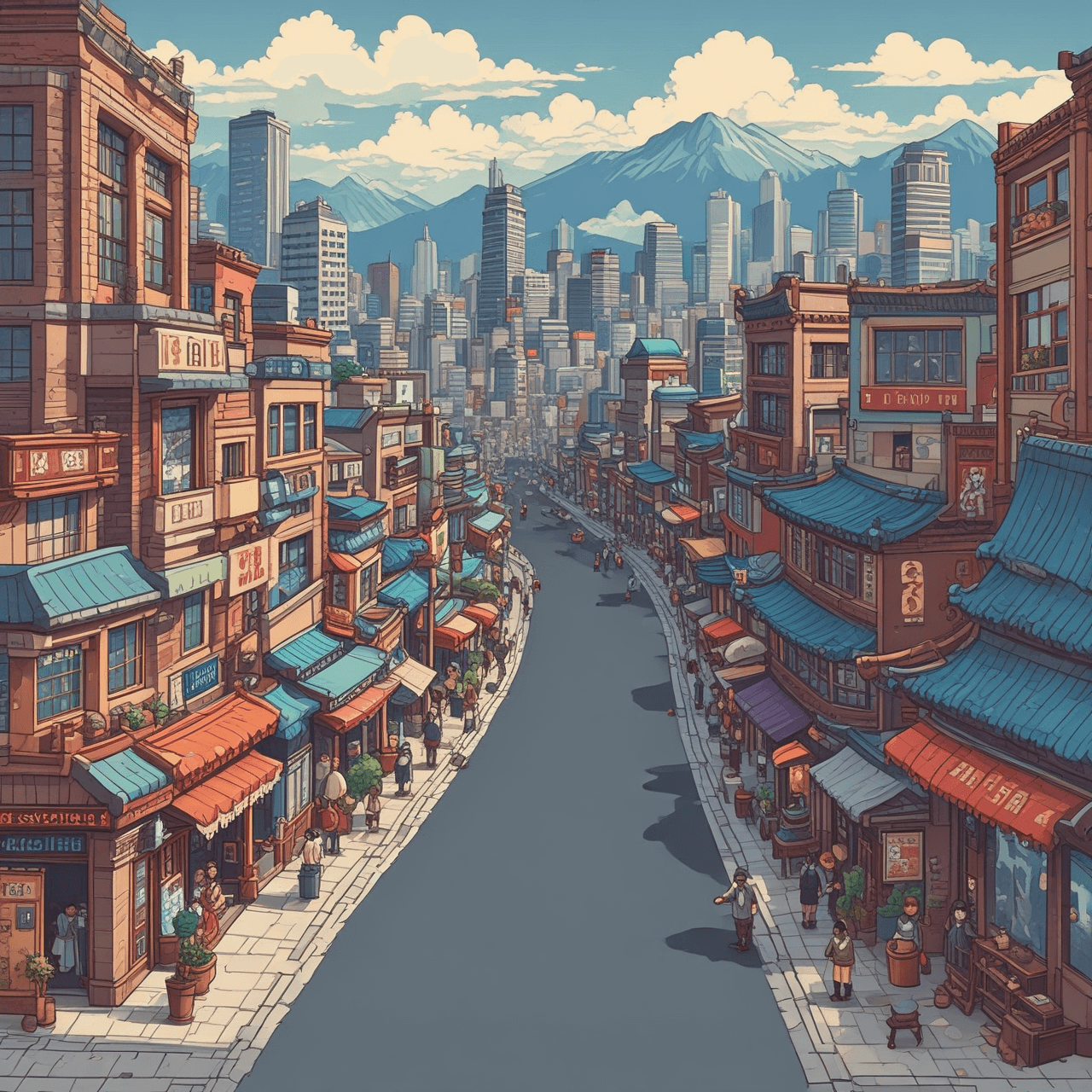 Seoul Scramble: Korean Quiz Run game banner