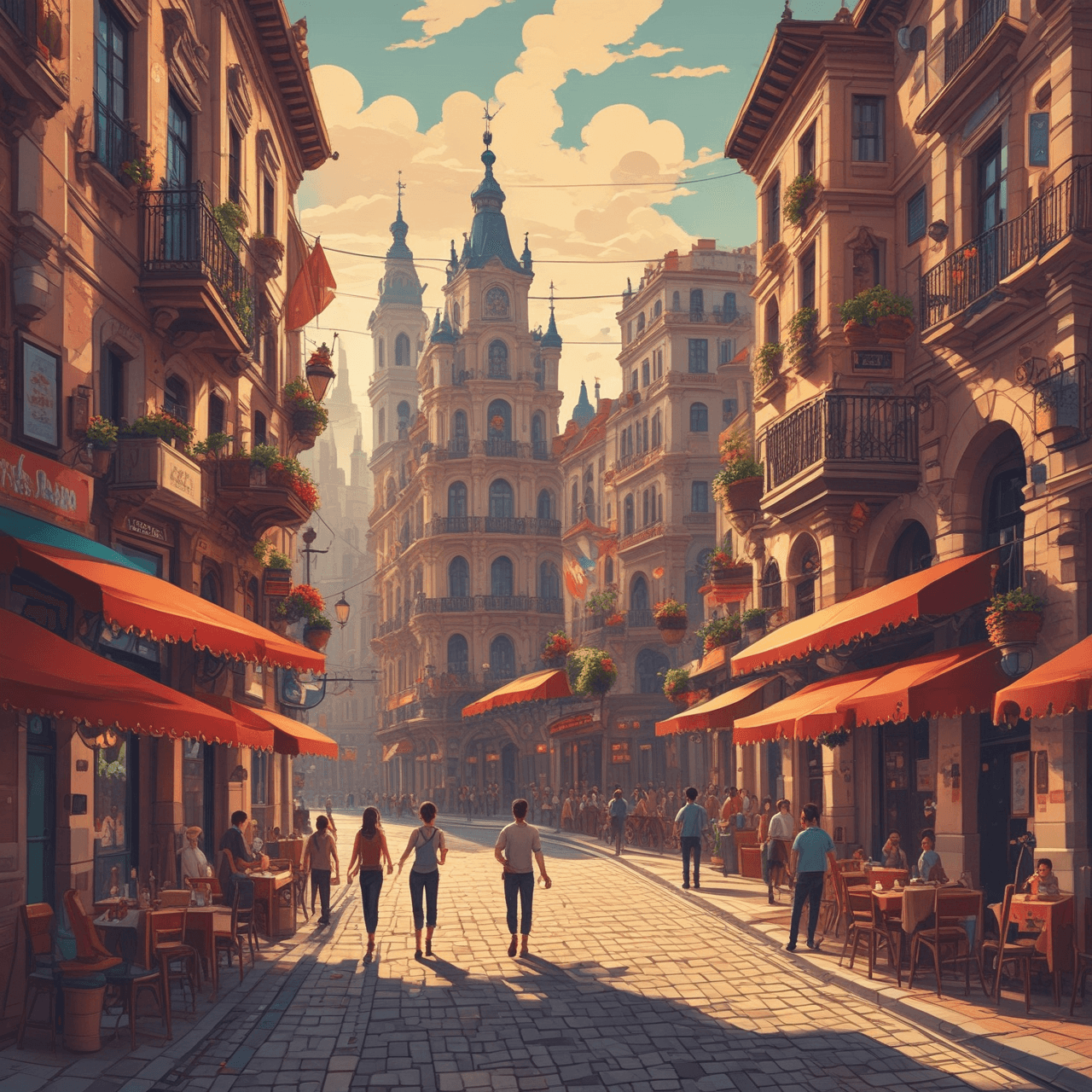 ¡Hola! Spanish Runner game banner