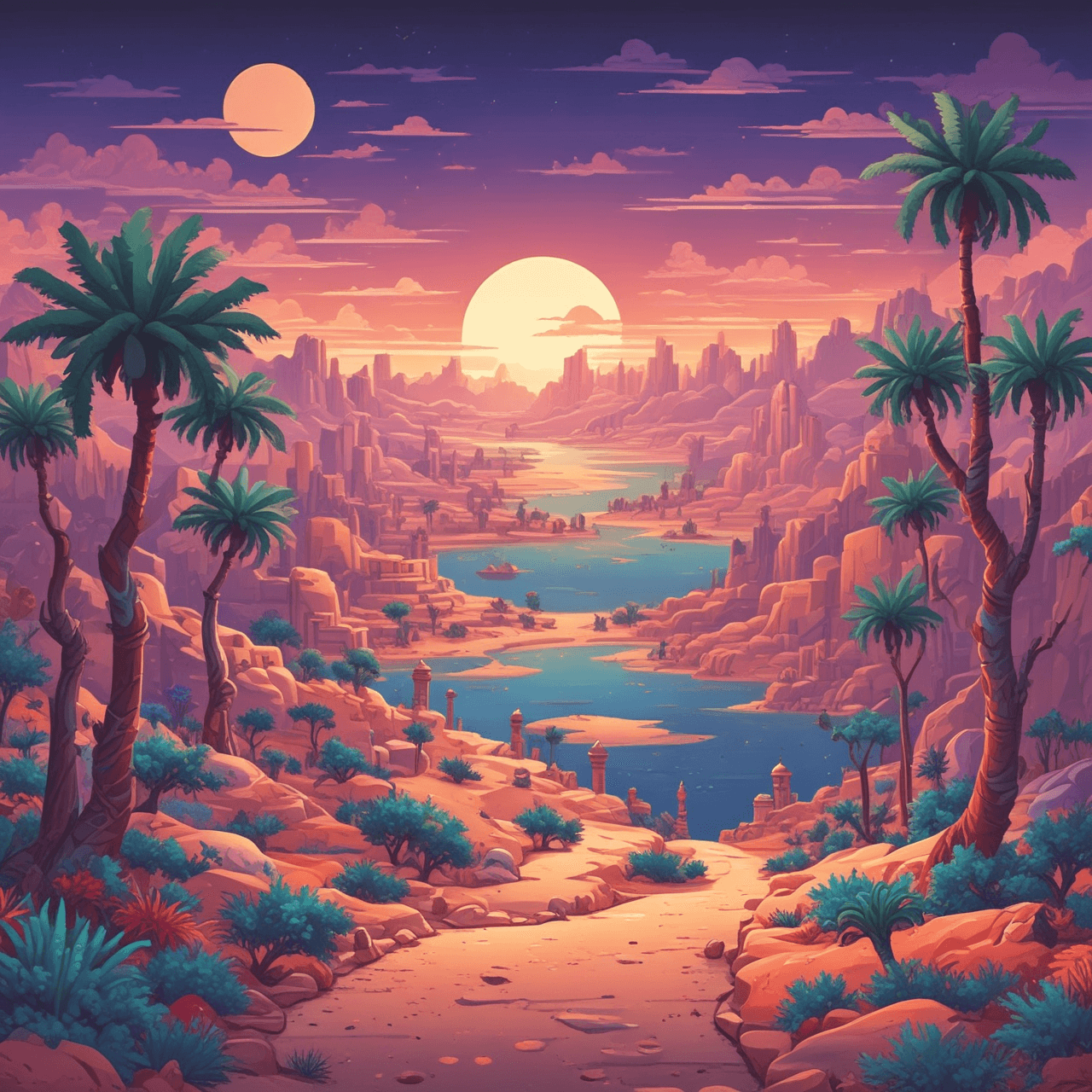 Spiritual Path Race game banner