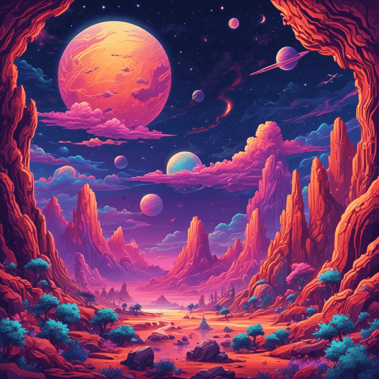 Galactic Biome Dash game banner