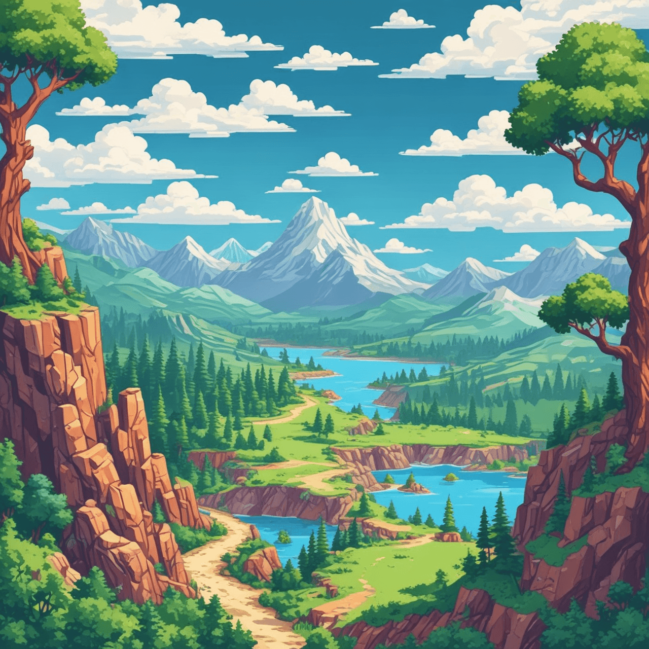 River Jump game banner