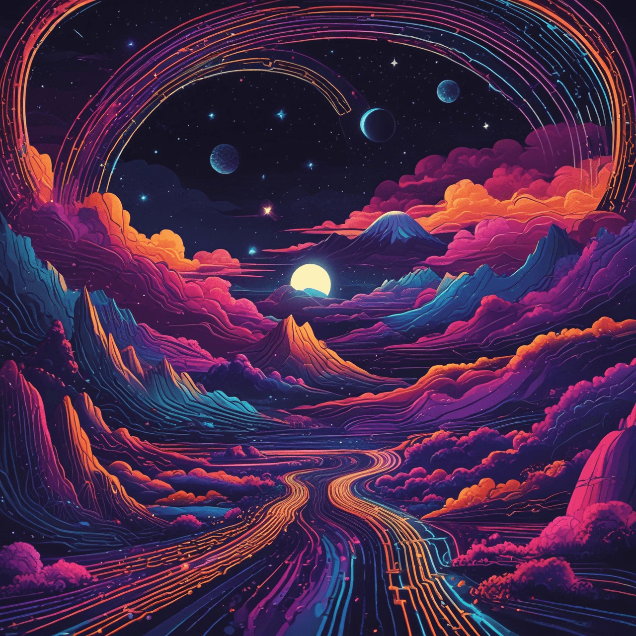 Conic Run Quest game banner