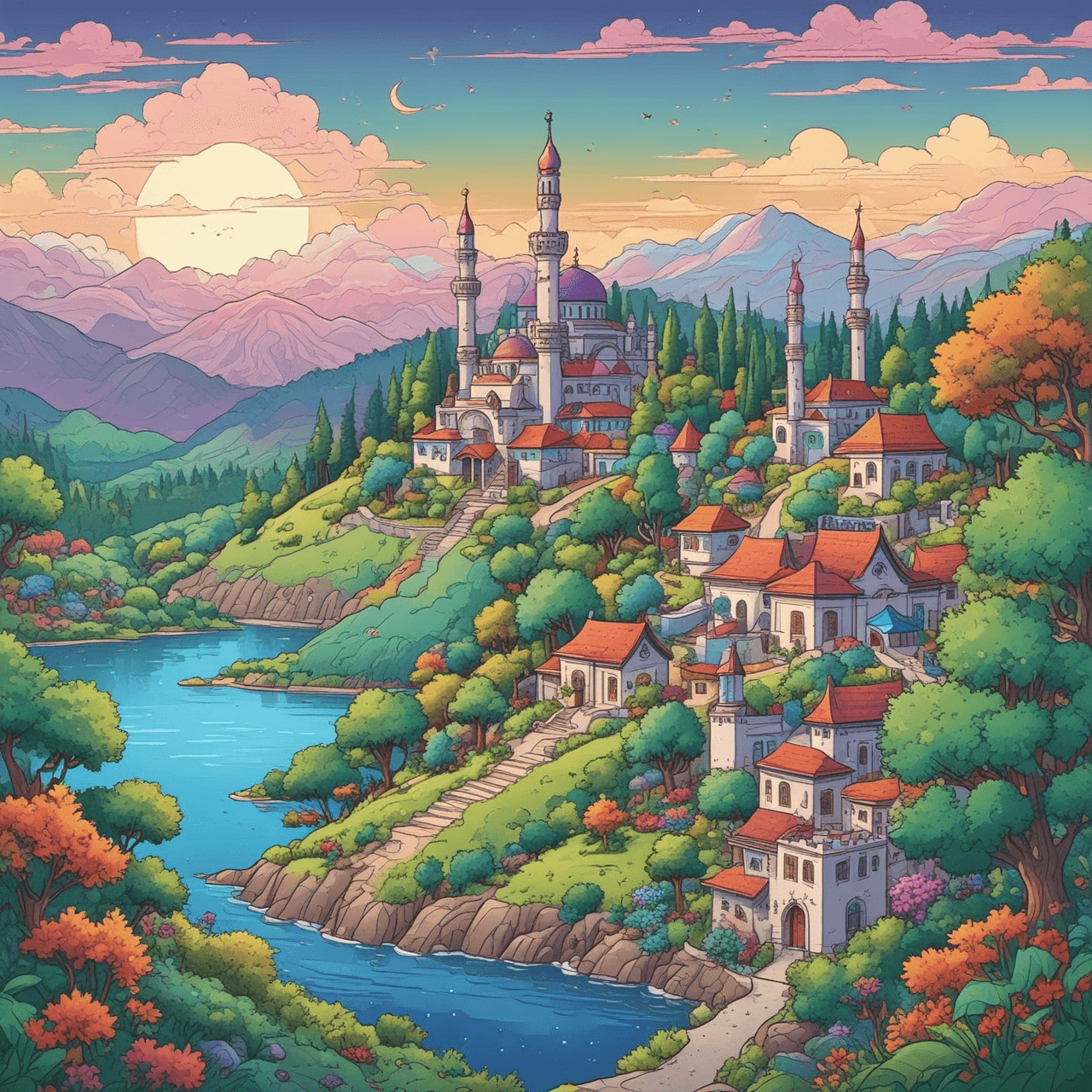 Islamic Path Runner game banner