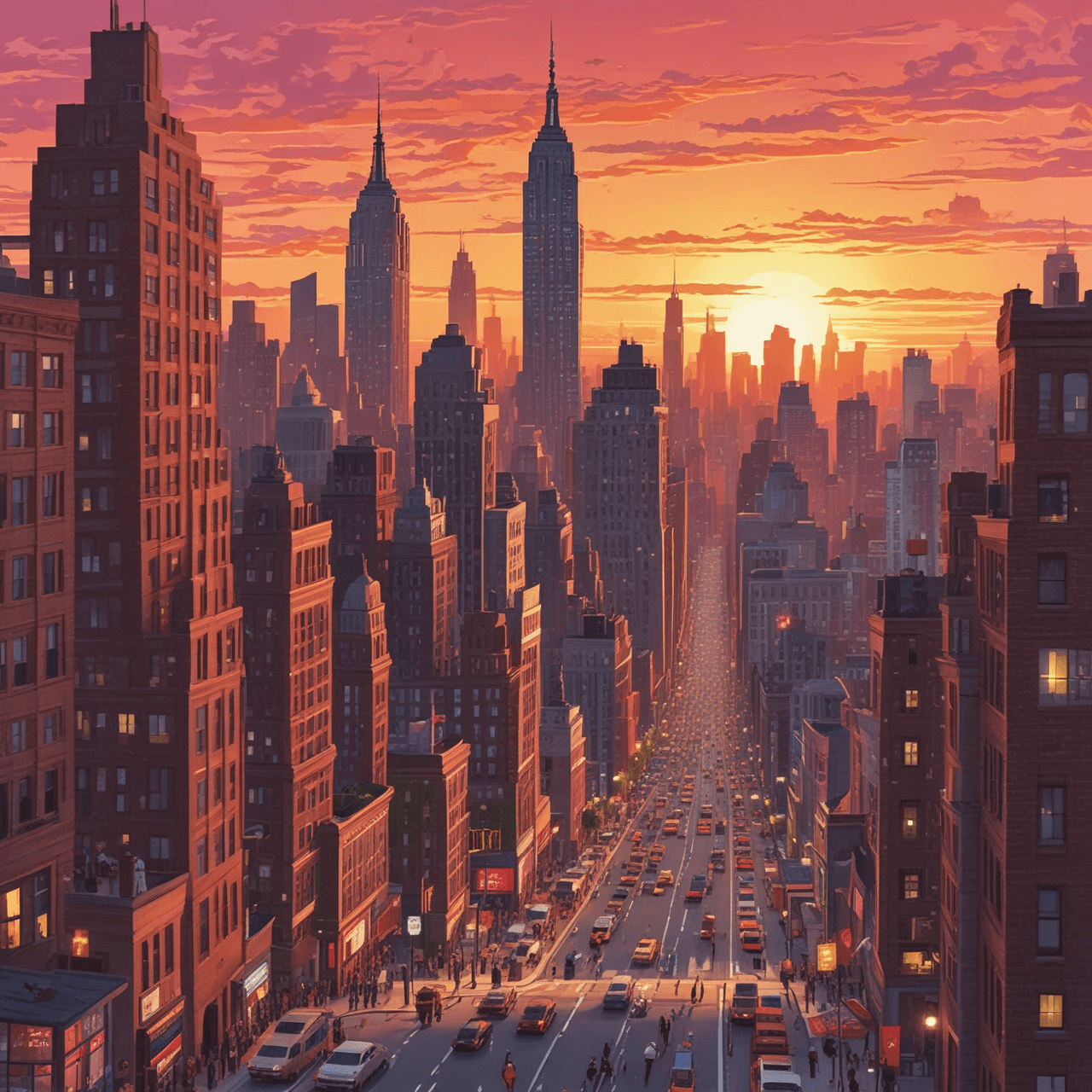 New York Lauf-Quiz game banner