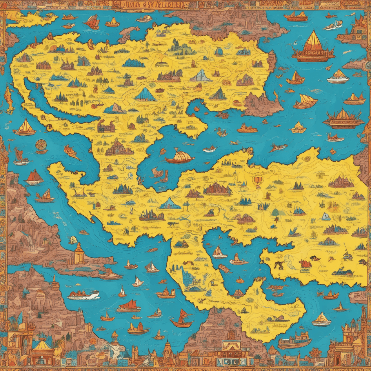 Aventura de Quiz en Jetpack: Ríos Antiguos game banner