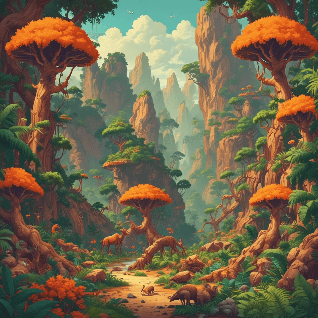 Jetpack Dinosaurus Avontuur game banner