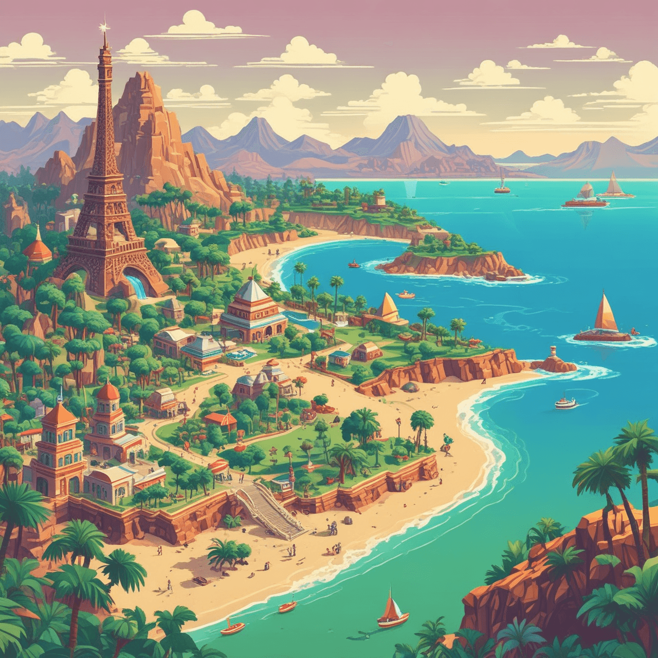 Global Trek Quiz game banner